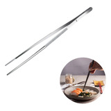Pinça Culinária Profissional Inox 30cm Chef Bar Gastronomia