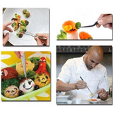 Pinça Gastronomia Profissional Culinaria Chef Kit Com 3 Sm