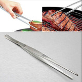 Pinça Inox Culinaria Profissional Chef Gastronomia 30cm Sm
