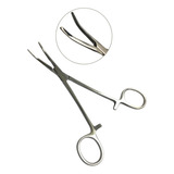 Pinça Kelly 16 Cm Curva Cirurgica Inox Hemostatica Premium