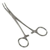 Pinça Kelly Curva 14cm Aço Inoxidável Social Instrumentos