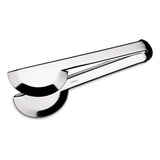Pinça Pegador Universal Doces Salgados Lanches Em Aço Inox