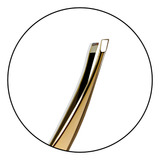Pinça Profissional Ponta Chanfrada Klass Vough Tw 1077g