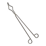 Pinça Tenaz Para Cadinho Inox 30cm