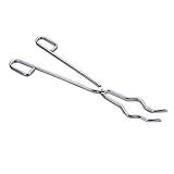 Pinças De Pinças De Cadinho De Aço Inoxidável Suporte De Macaco Pinça Para Suporte De Frasco De Aço Inoxidável Ferramenta De Fundição De Refino Utensílio Cromada