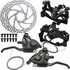 Pinças Freio Disco   Alavanca Passador Rapid Fire 21v Bike