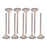 Pincéis De Máscara Para Ventilador Facial 9 Peças Pincel D