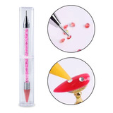 Pincel 2 Pontas Silicone