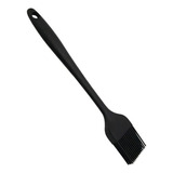 Pincel Culinário Silicone P Doces Salgados 24cm Cor Preto