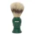 Pincel De Barba Belliz Enox Com Cerdas Naturais Cód 3312 Cor Verde