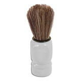 Pincel De Barbear Batil Com Cerdas Naturais Pequeno 6447 Cor Branco