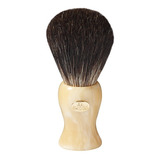 Pincel De Barbear Pelo Texugo Preto Cabo Em Resina 6220