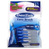 Pincel Dental Dentek Easy Brush Wide - Limpeza Profunda
