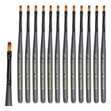 Pincel Keramik Mini Brush 383 10 0 Chato Cx Com 12 Unidades