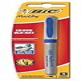 Pincel Marcador Permanente Bic Marking, Para Cd/dvd/blu-ray, Azul, C/ Grip Emborrachado, 886441, 1 Unidade