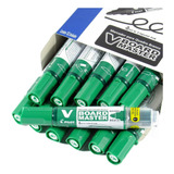 Pincel Marcador Quadro Branco Board Master Preto Pilot 12 Un