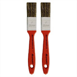 Pincel Trincha Gris 1 Polegada Roma Multiuso Kit C 2 Und