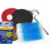 Ping Pong Kit Completo Raquete Rede Suporte E Bolinha