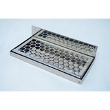 Pingadeira Chopeira Chopp Inox Reforçada 30x15x2cm