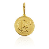 Pingente 100 Em Moeda Antiga Crf Medalha flamengo