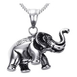 Pingente Aco Inox Elefante