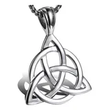 Pingente Aco Inox Triquetra