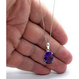 Pingente Ametista Natural Oval