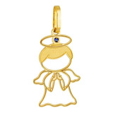 Pingente Anjinho Em Ouro