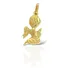 Pingente Anjo Da Guarda Em Ouro 18k  Ajoelhado Orando 2cm
