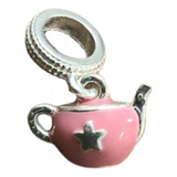 Pingente Berloque Bule Rosa