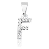 Pingente Berloque Iniciais Cristal