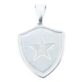 Pingente Botafogo De Prata