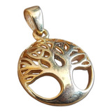 Pingente Celta Mystic Dream Tree Life Árvore Vida Prata Ouro
