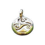 Pingente Celta Triskelion Triskle