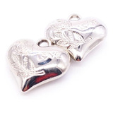 Pingente Coracao 30un 30x32mm