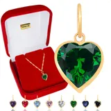 Pingente Coracao 6mm Ouro