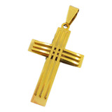 Pingente Crucifixo Alto Relevo Masculino 100% Moeda Antiga