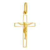 Pingente Crucifixo Em Ouro