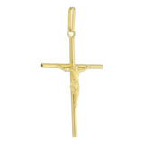 Pingente Crucifixo Palito Com