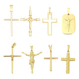 Pingente Cruz Crucifixo Agulha