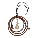 Pingente De Couro Lizzie Artigos Religiosos Adorno Para Veículos Nossa Senhora Da Aparecida Y Desenho Do Nossa Senhora Da Aparecida 11cm De Comprimento X 11mm De Altura Banhado A Ouro Velho