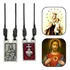 Pingente De Metal Escapulário Católico Religioso Religiosa - 1cm De Comprimento X 1.5cm De Altura - Prateado Metal Prata Velha