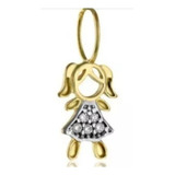 Pingente De Ouro Menina