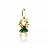 Pingente De Ouro Menina