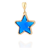 Pingente Estrela Zirconias