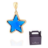 Pingente Estrela Cristal E