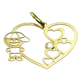 Pingente Feminino Coracao Filho