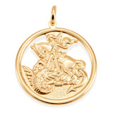 Pingente Folheado A Ouro