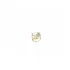 Pingente Galeria Em Ouro 18k Ponto De Luz Redondo 4mm