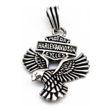 Pingente Harley Davidson Prata